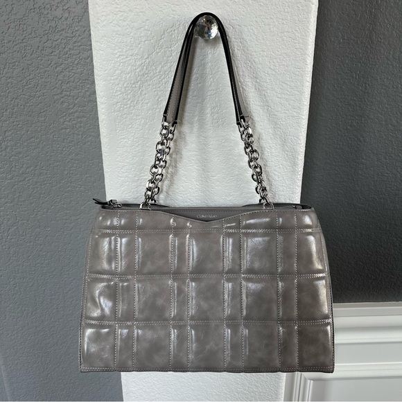 BRAND NEW Calvin Klein Grey Tote - Picture 3 of 14